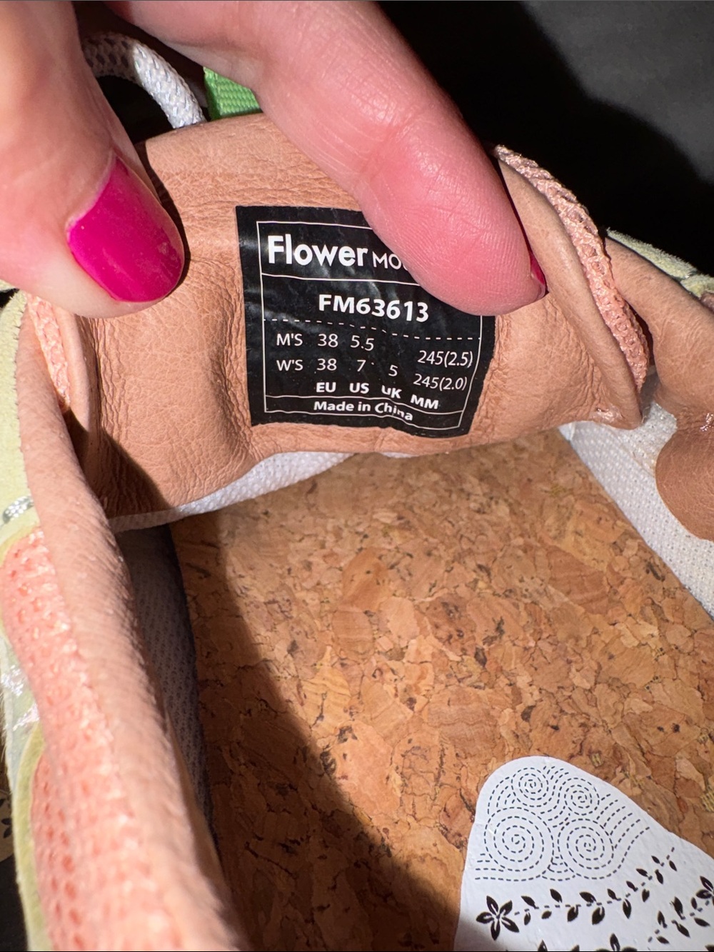 NWT Flower Mountain Yamano 3 Sneaker in LIGHT GREY-WHITE - Picture 10 of 15